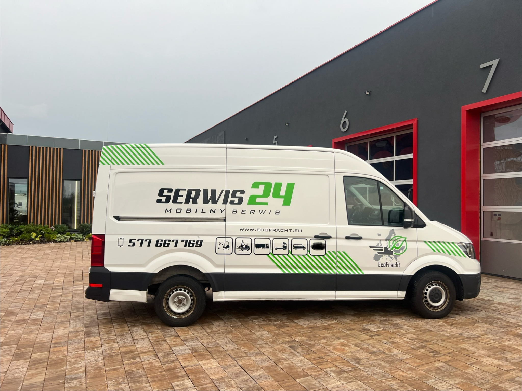 EcoFracht – mobilny serwis TIR, samochód serwisowy